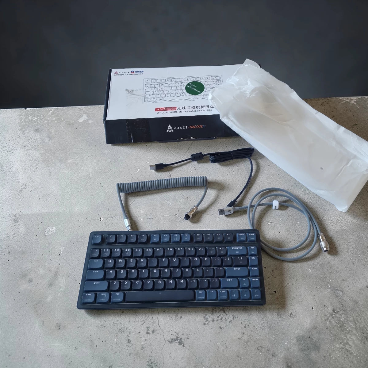 AJAZZ AK832 BT Dual Mode Mechanical Keyboard