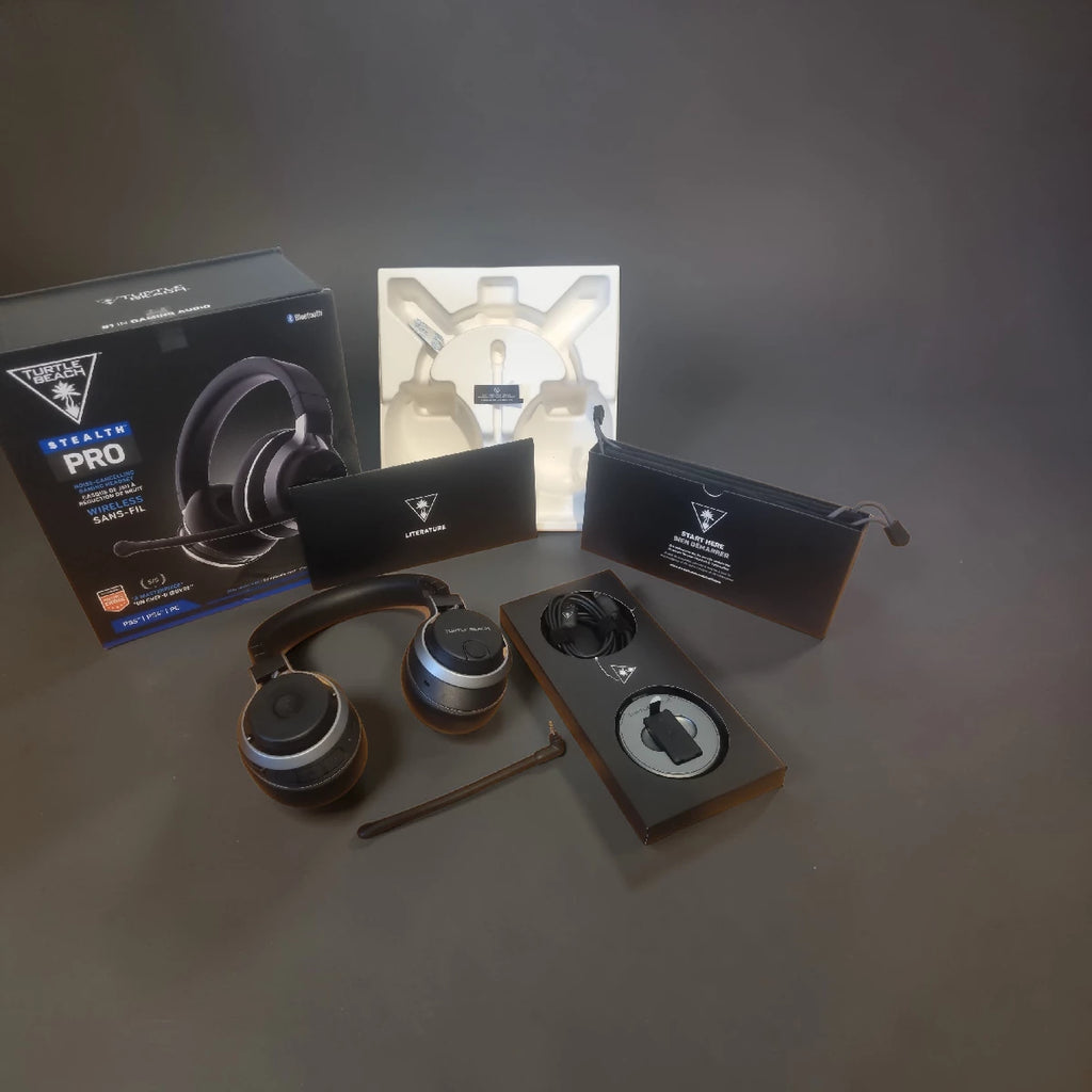 Turtle Beach Stealth Pro – Wireless Noise-Cancelling Gaming Headset (PS5/4 | PC)
