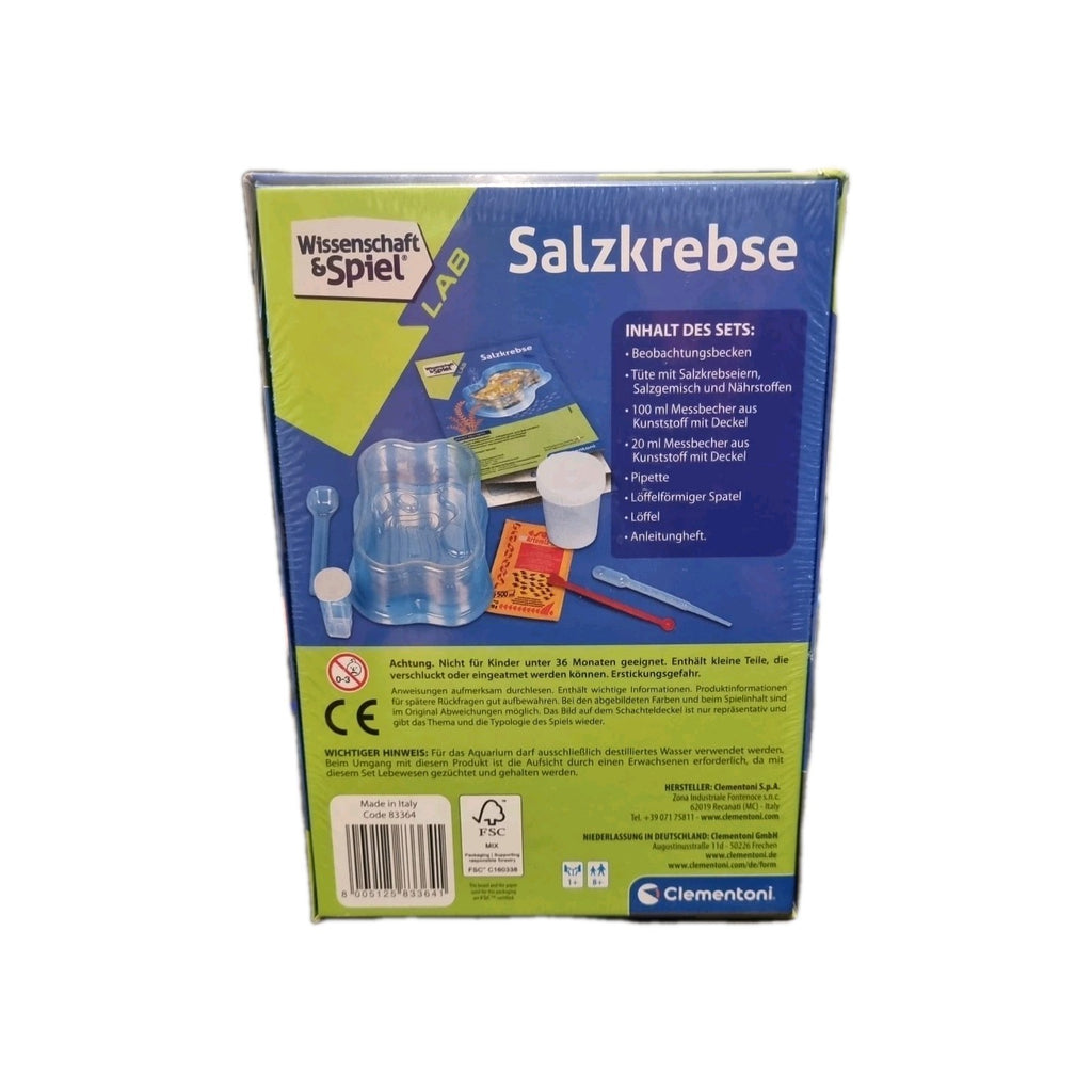 Clementoni | Salzkrebse | Wissenschaft und Spiel | NEU OVP