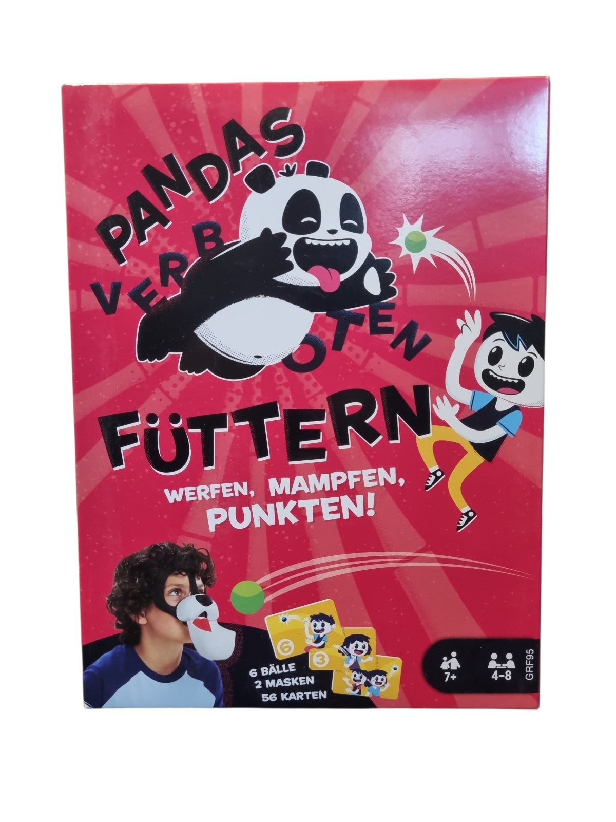 Pandas Füttern Verboten – Action- & Partyspiel von Mattel (GRF95)