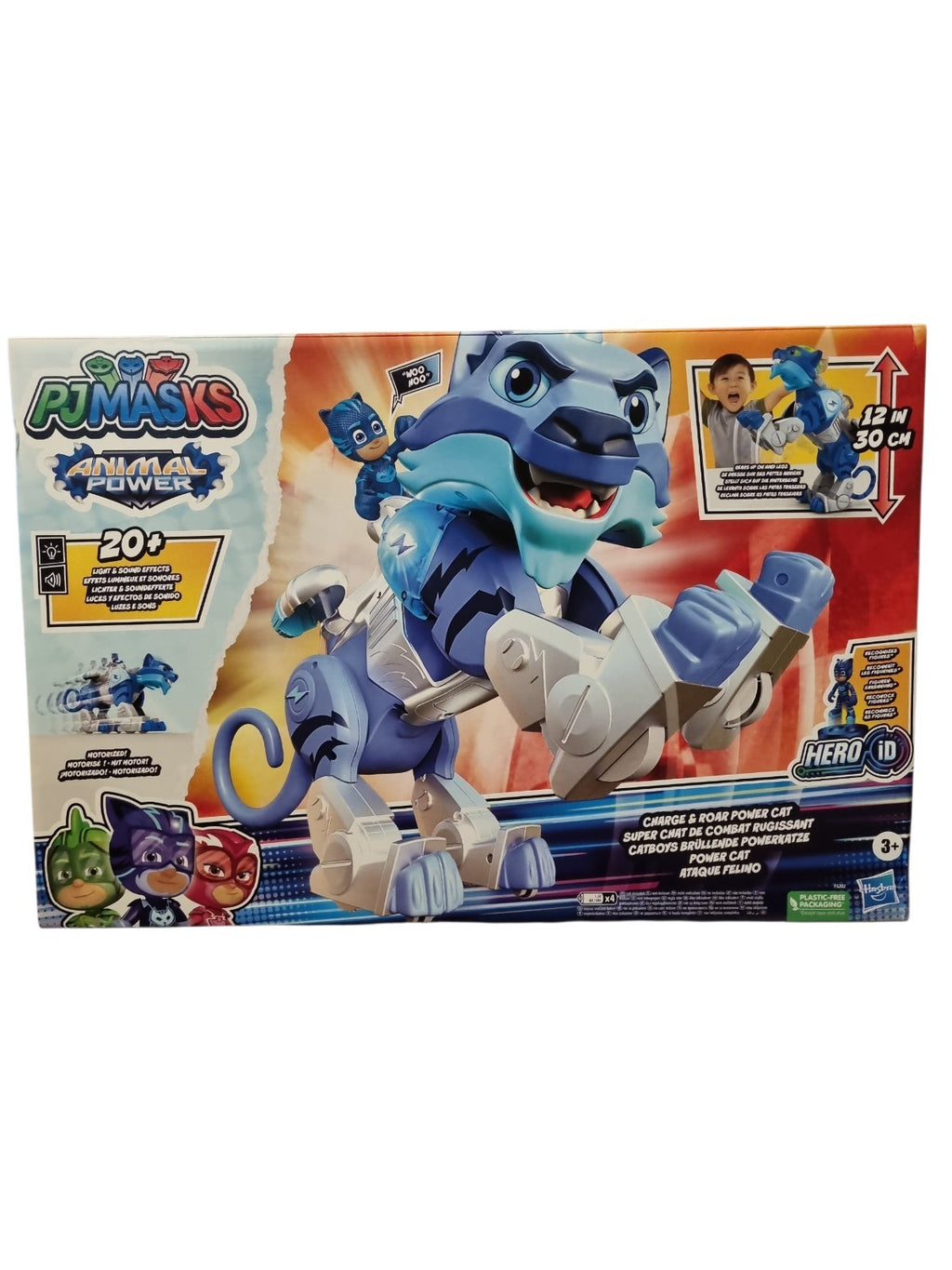 PJ Masks Animal Power - Catboys brüllende Powerkatze - 30cm Motorisiert