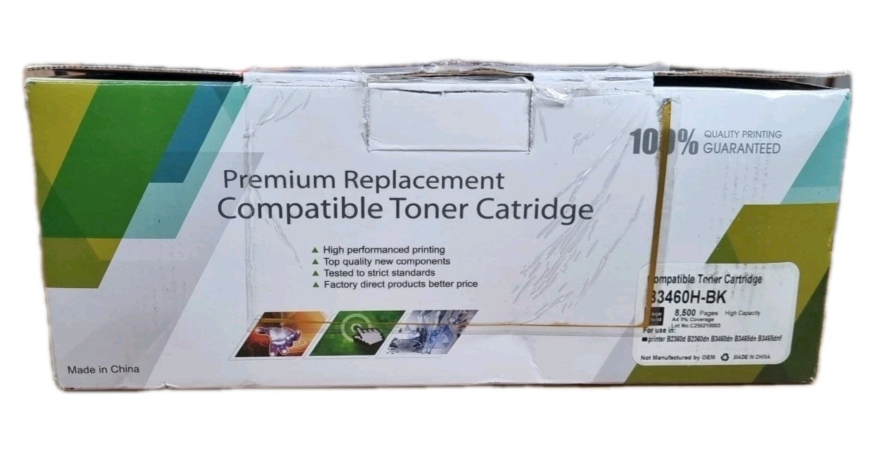 Toner B3460H-BK für Dell B2360d B2360dn B3460dn B3465dn B3465dnf