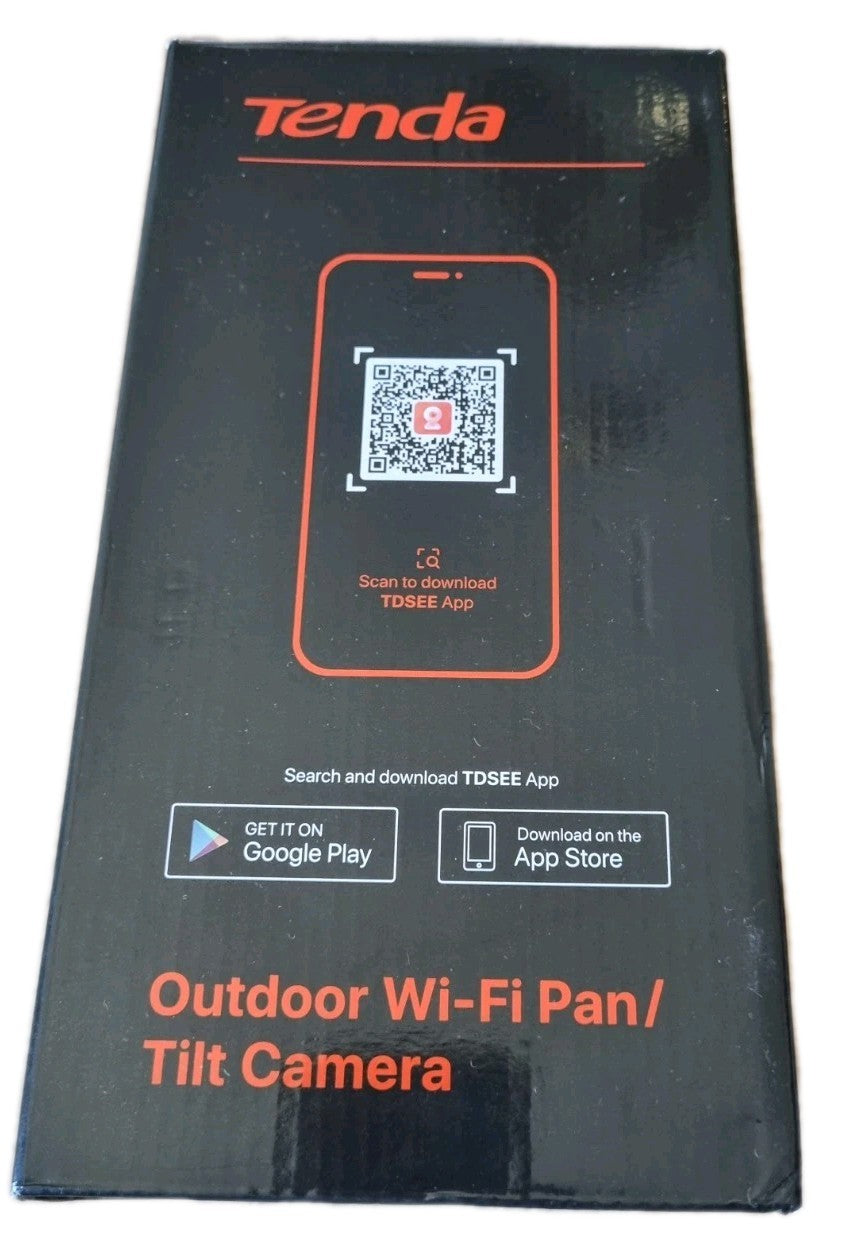 Tenda CH7 4MP WLAN Outdoor Überwachungskamera Aussen Farbnachtsicht PTZ Alexa...