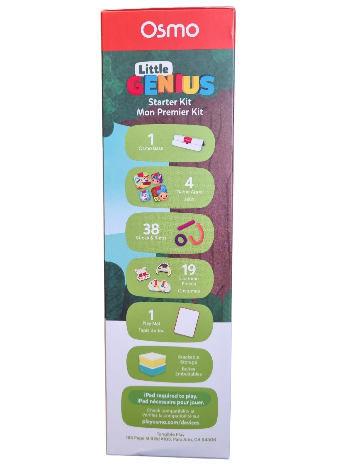 Osmo Little Genius Starter Kit |4LernSpiele| iPad| Spielerisch Lernen | NEU OVP