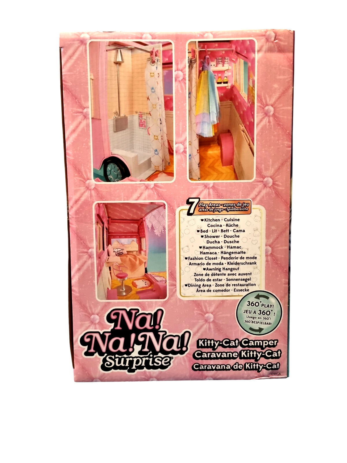 Na! Na! Na! Surprise Kitty-Cat Camper - 91cm Spielset - Seltenheit |OVP NEU